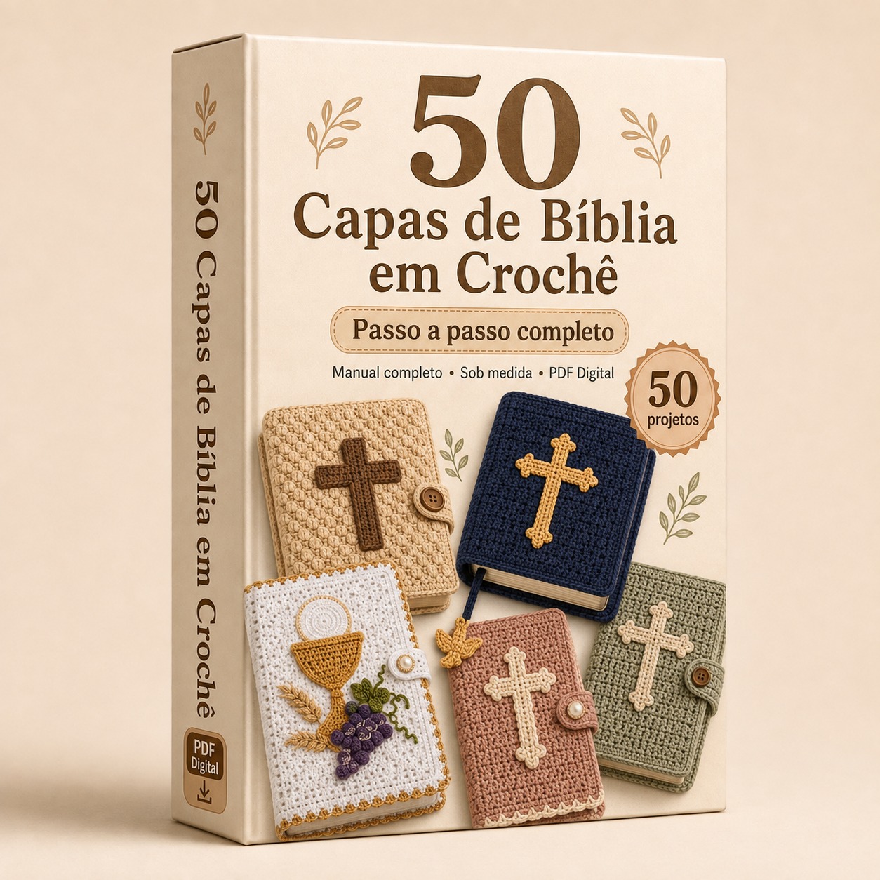 50 Capas de Bíblia em Crochê