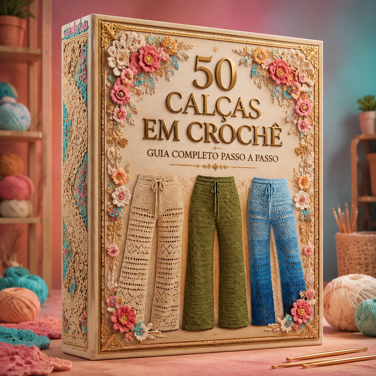 50 Calças em Crochê