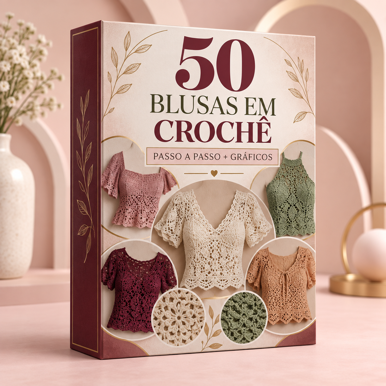 50 Blusas em Crochê
