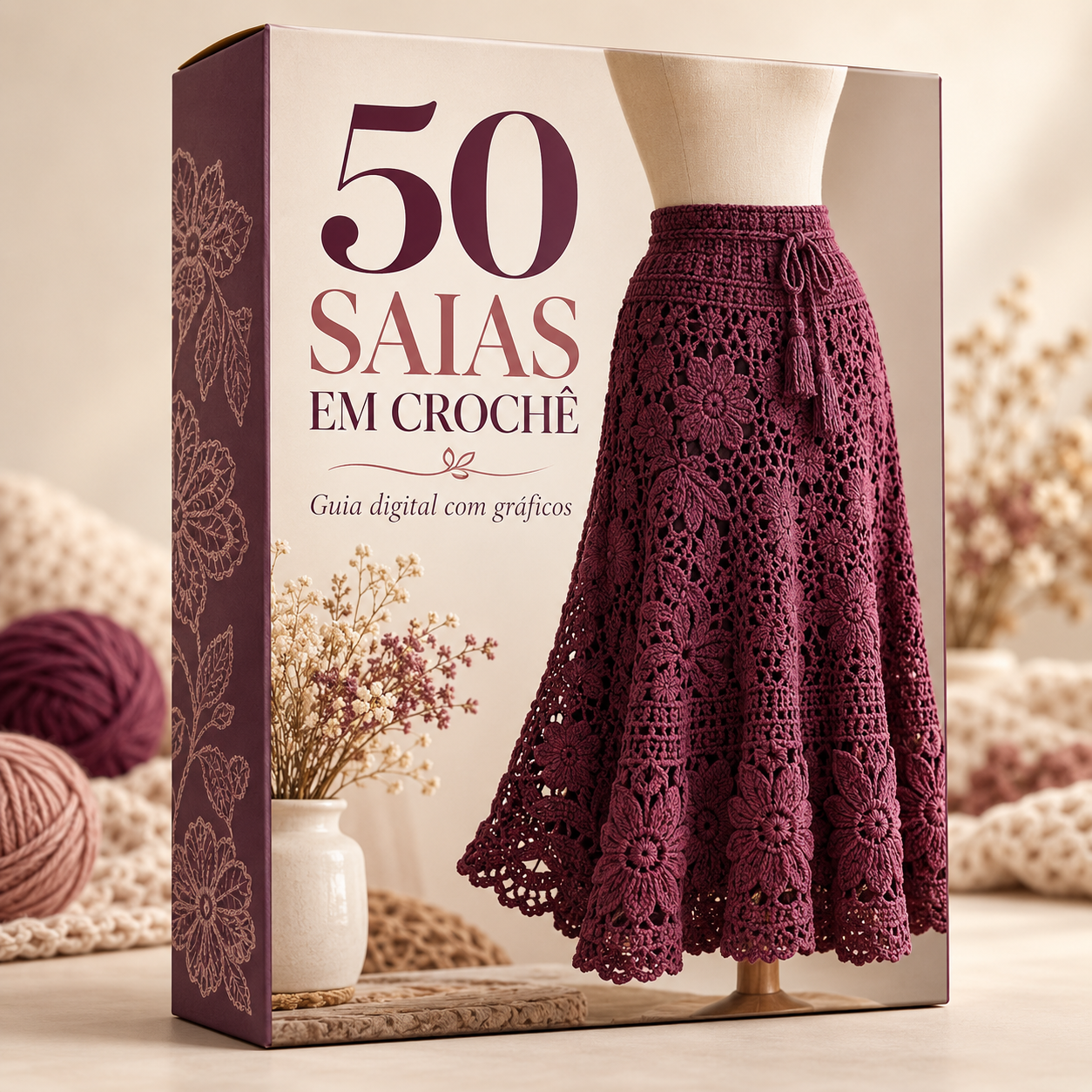 50 Saias em Crochê