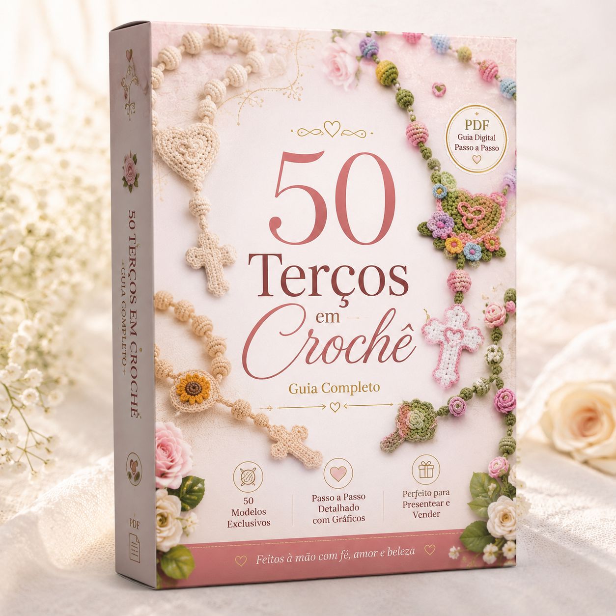 50 Terços em Crochê