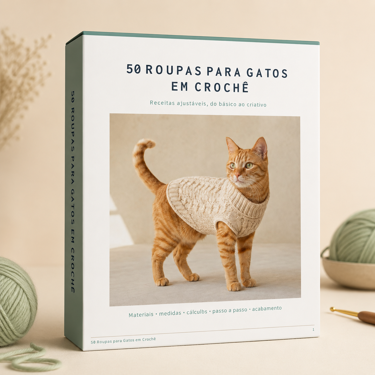50 Roupas para Gatos em Crochê