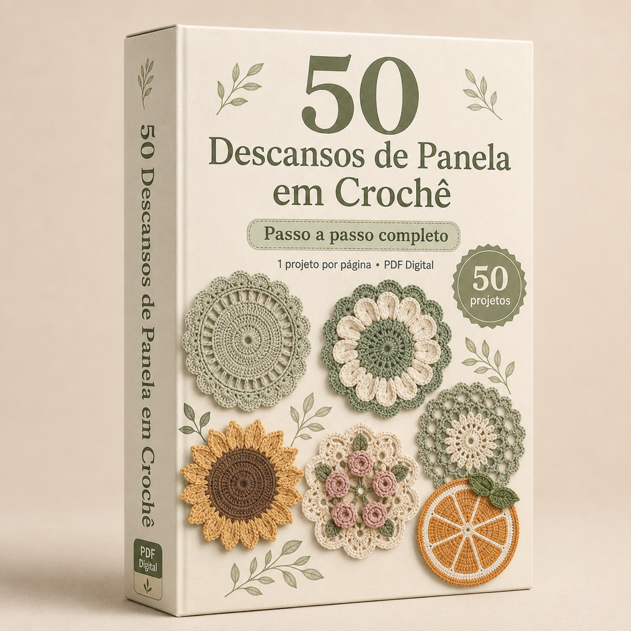 50 Descansos de Panela em Crochê