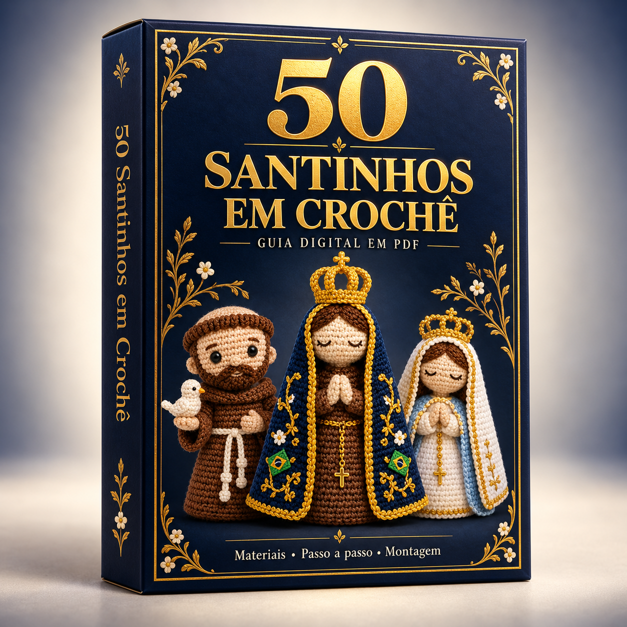 50 Santinhos em Crochê