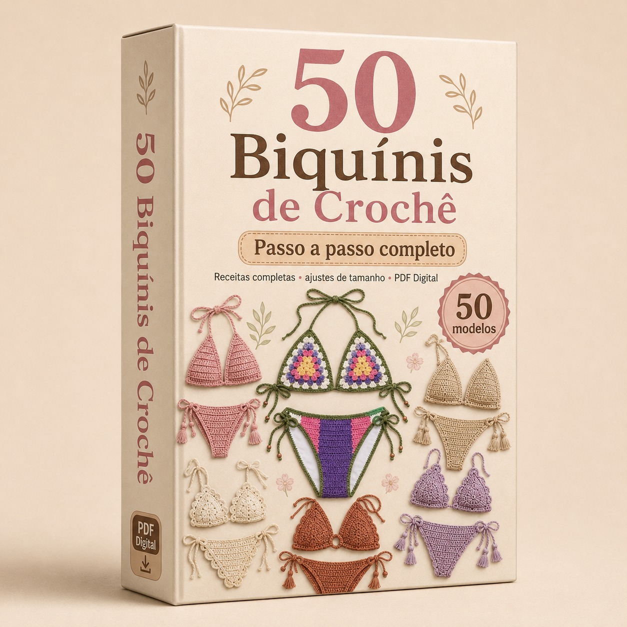 50 Biquínis de Crochê