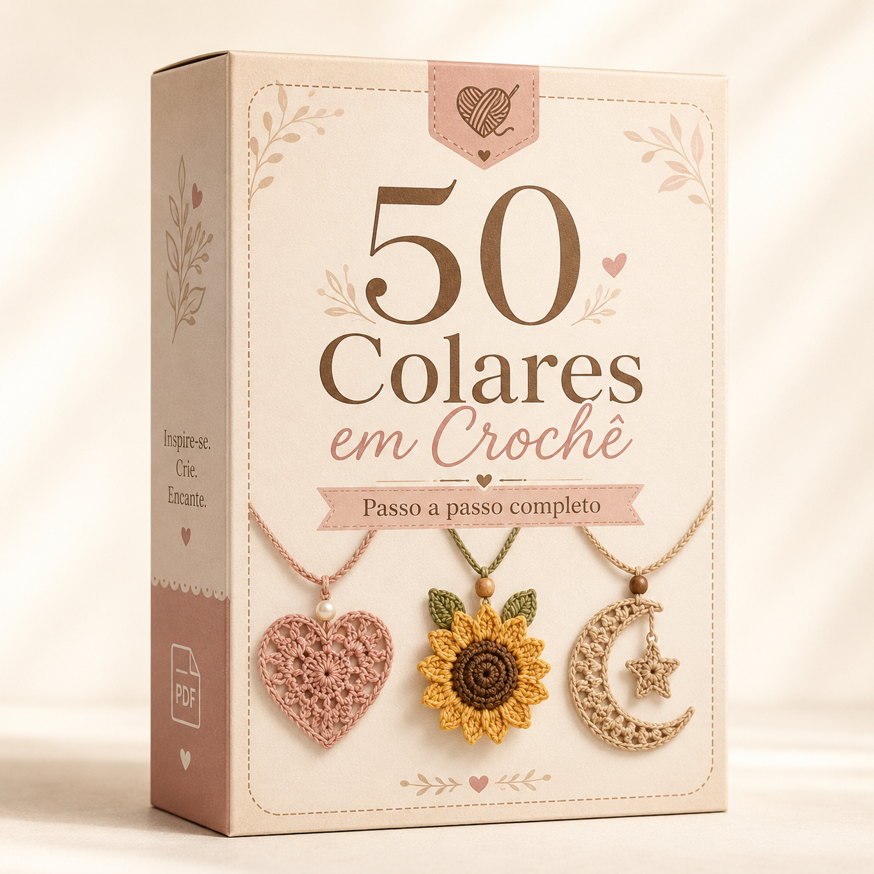 50 Colares em Crochê