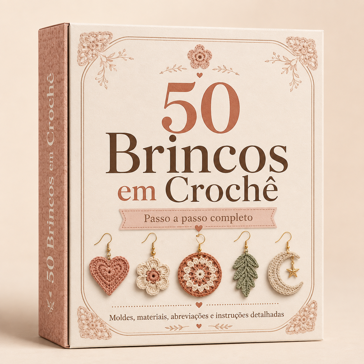 50 Brincos em Crochê